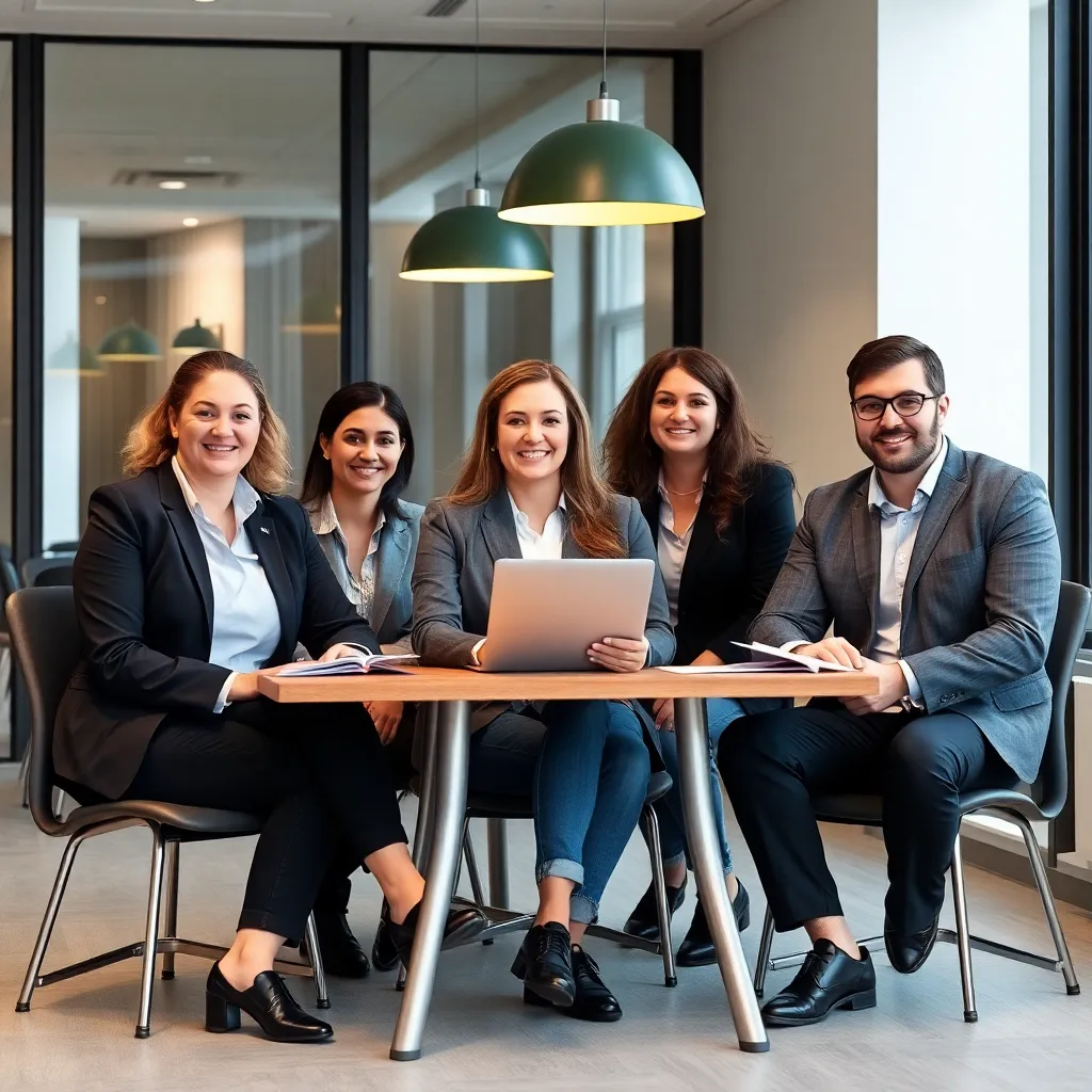 Professionele coach die een een-op-een adviesgesprek voert met een cliënt