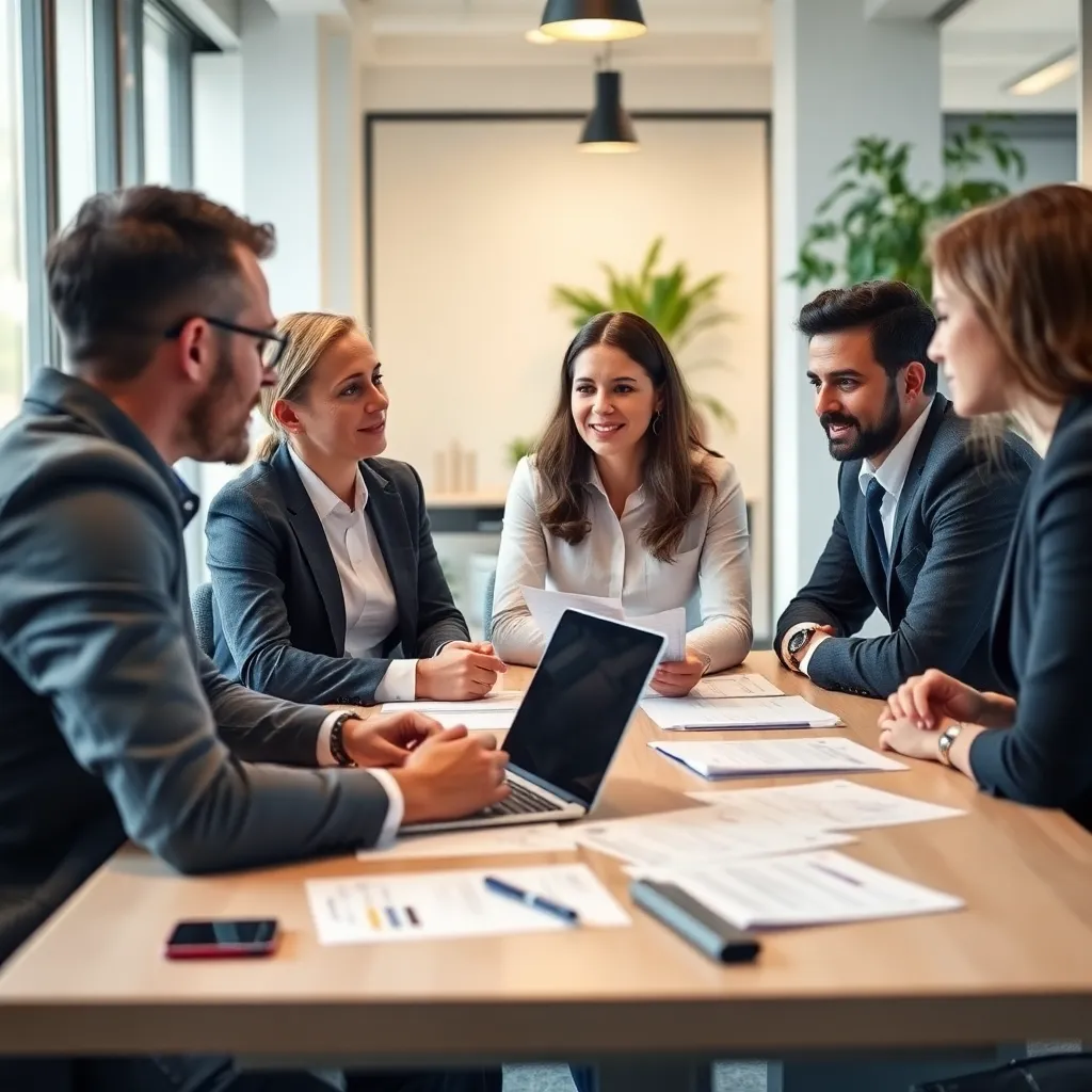 Professional die nieuw geleerde vaardigheden toepast op de werkplek